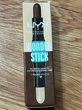 NYX Wonder Stick Dual-Ended Face Shaping Contour and Highlight- WSR07 Deep
